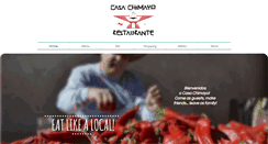 Desktop Screenshot of casachimayosantafe.com